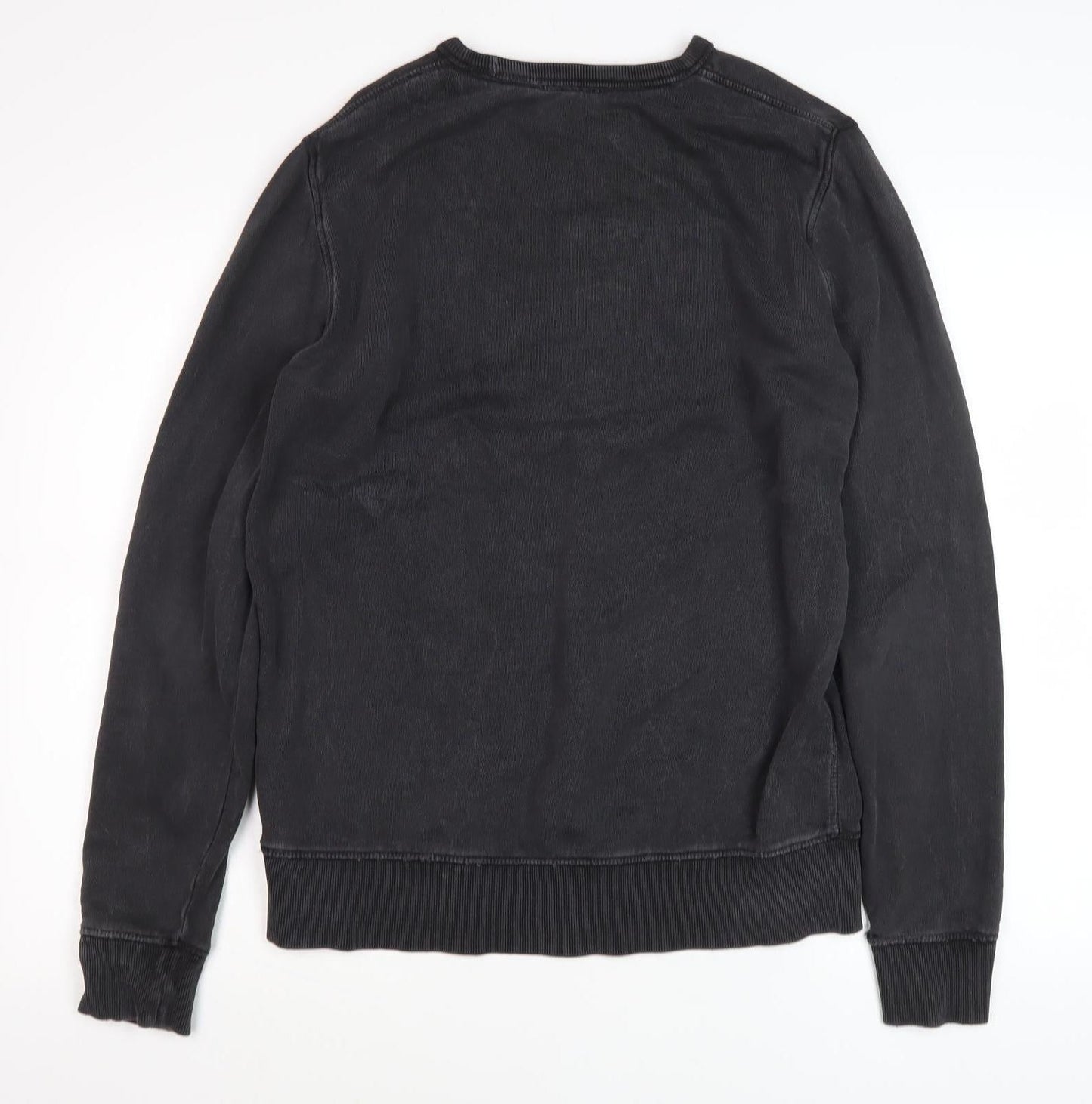 Mens UK Size M Calvin Klein Black Pullover Sweatshirt