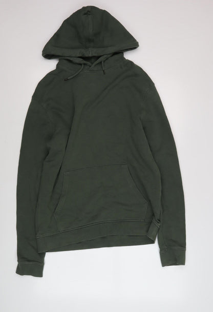 Topman Men's Green S Pullover Hoodie