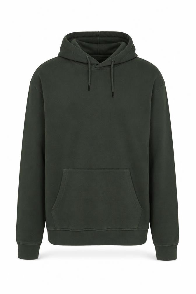Mens UK Size S Topman Green Pullover Hoodie