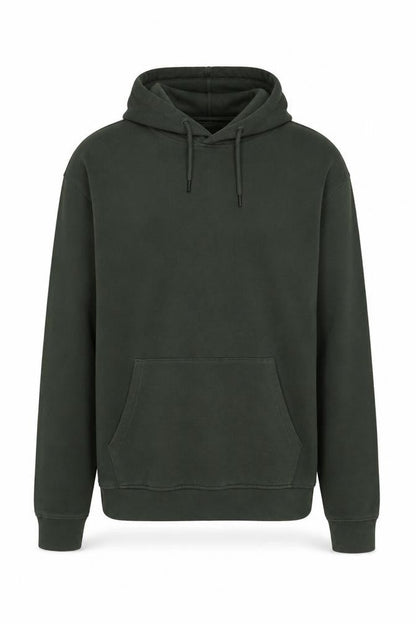 Mens UK Size S Topman Green Pullover Hoodie