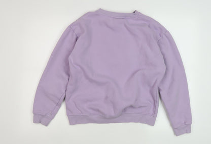 Ellesse Women’s Purple Sweatshirt Size 10 - Classic Logo Pullover