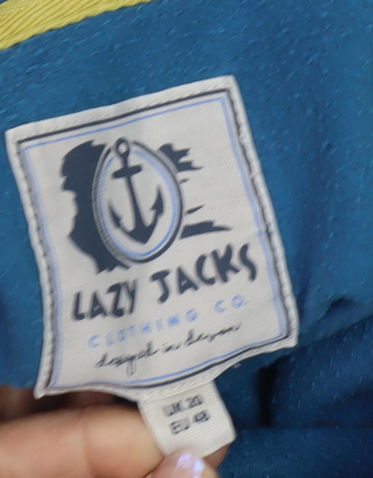 Lazy Jacks Blue Unisex Sweatshirt, Size 10, Cowl Neck