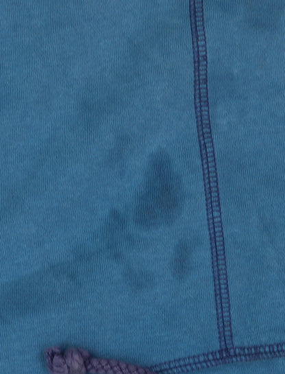 Lazy Jacks Blue Unisex Sweatshirt, Size 10, Cowl Neck