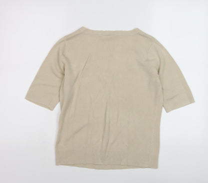Womens UK Size 12 BHS Beige  Jumper