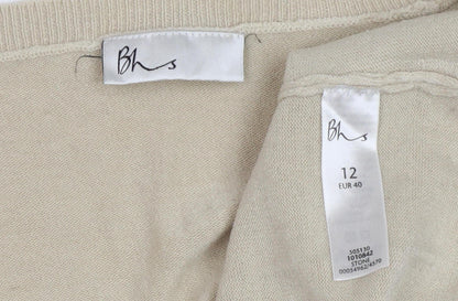 Womens UK Size 12 BHS Beige  Jumper