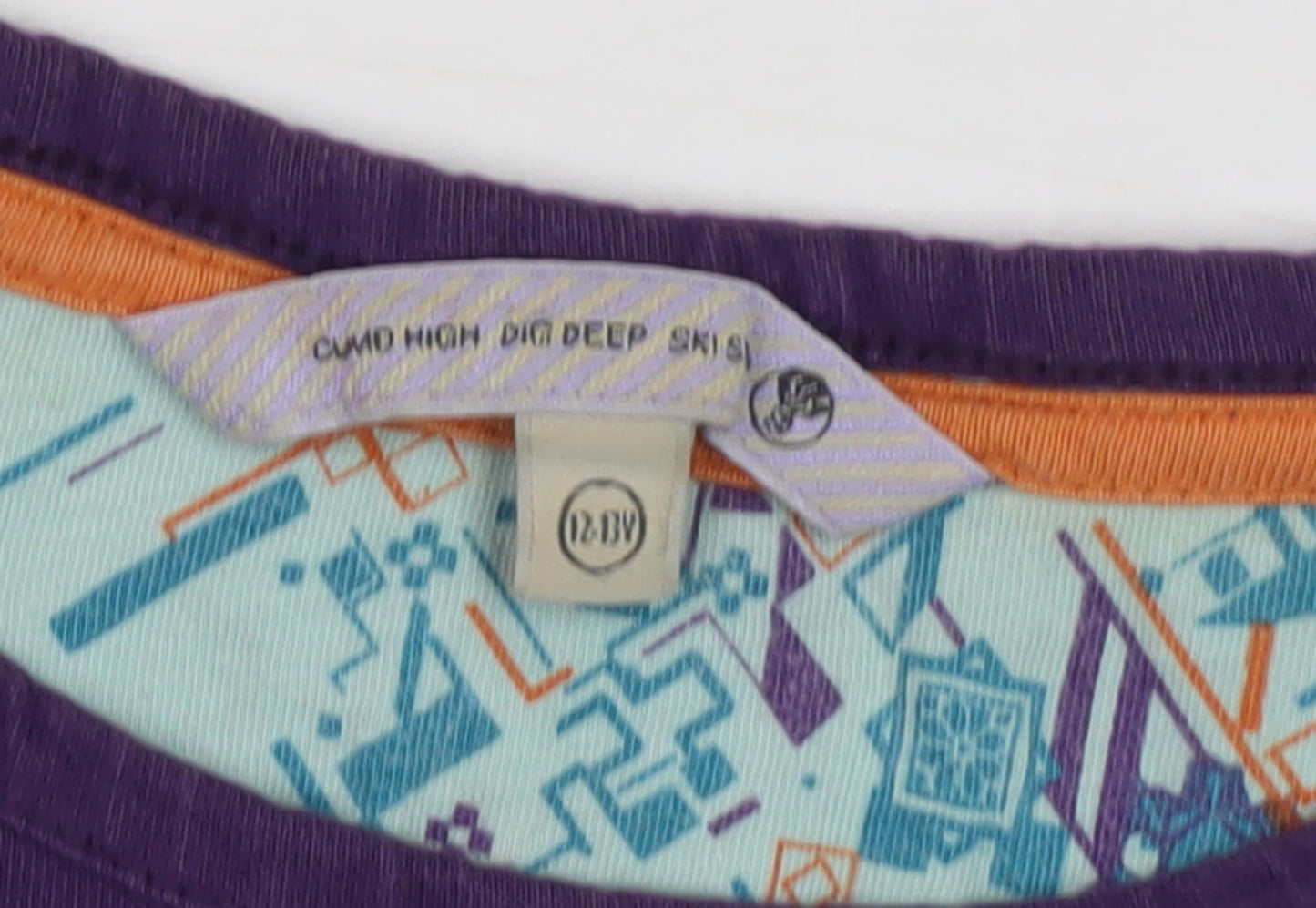 Teens UK Size 2 Fat Face Purple
