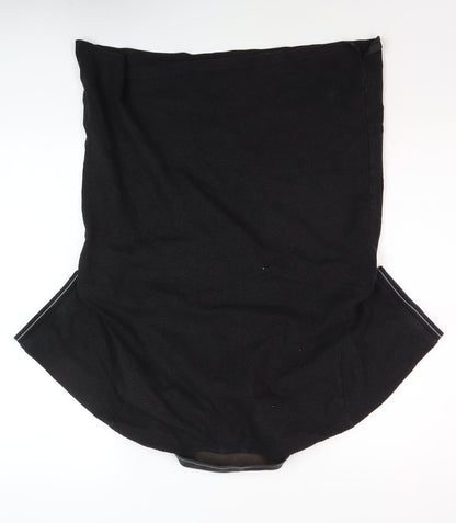 (Un) Bias Men's Black Polo Shirt Medium Short Sleeve Cotton