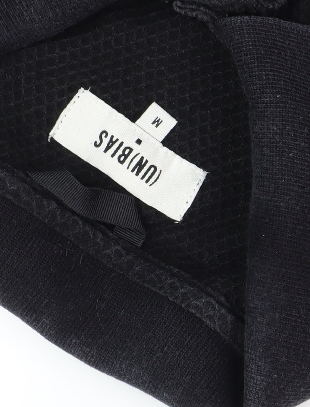 (Un) Bias Men's Black Polo Shirt Medium Short Sleeve Cotton