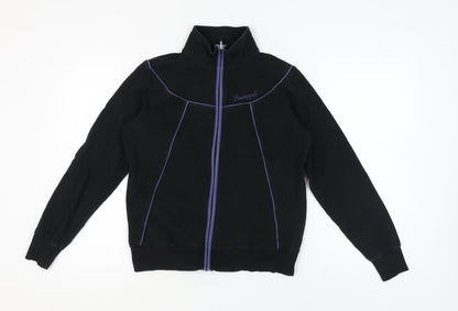 Pineapple Women's Black Zip Sweatshirt Size 16