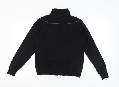 Pineapple Women's Black Zip Sweatshirt Size 16