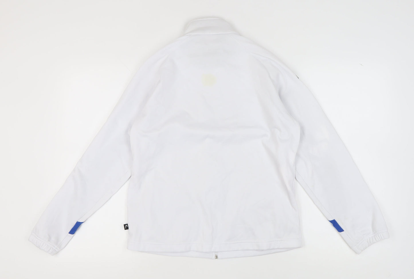 Mens UK Size S HEAD White Full Zip Sweatshirt
