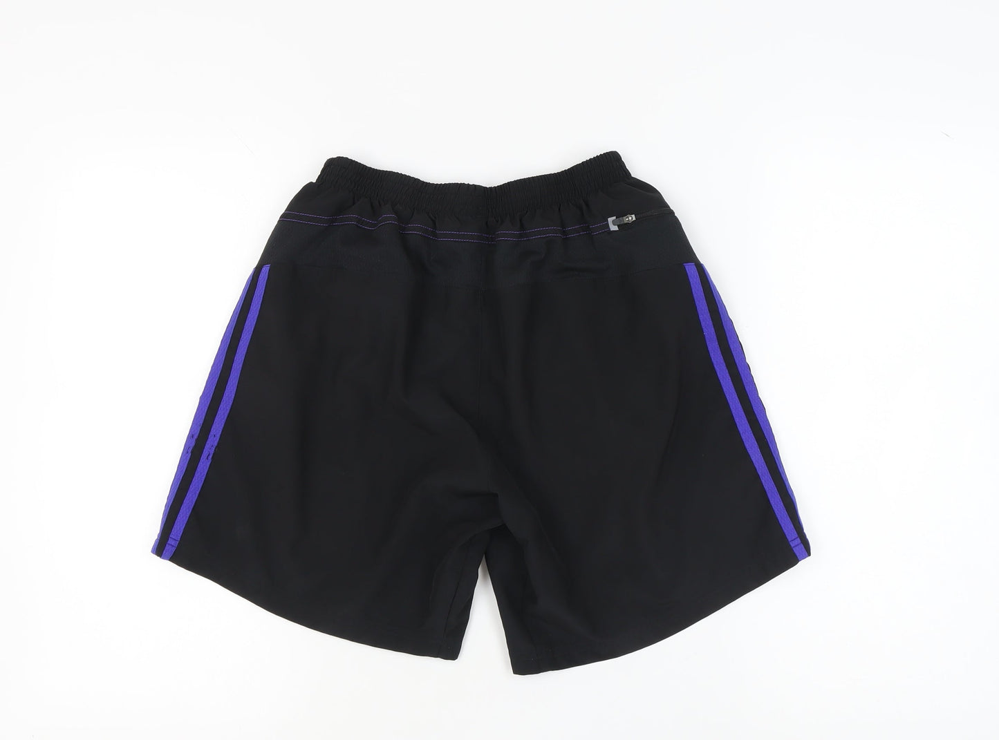 Adidas Men's Black Athletic Shorts, Size M, Elastic Waist, New