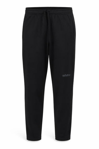 Front view of Adidas Black unisex jogger trousers, size 44