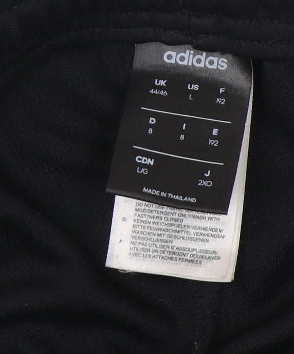 Adidas Black Unisex Jogger Trousers Size 44