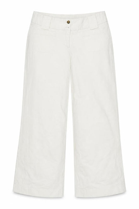 Womens UK Size 12 Red Herring Regular Fit  White Trousers