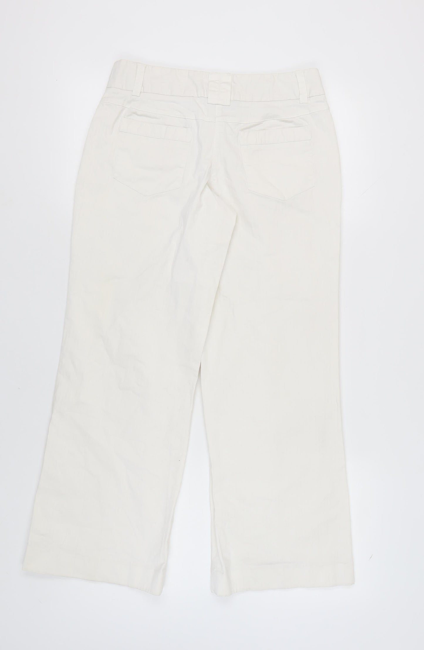 Red Herring Women's White Trousers Size 12