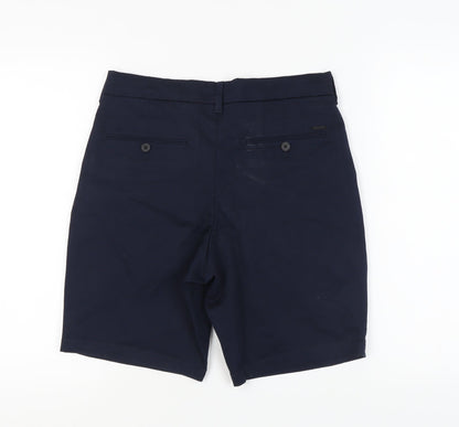 Marks and Spencer Men's Blue Chino Shorts M