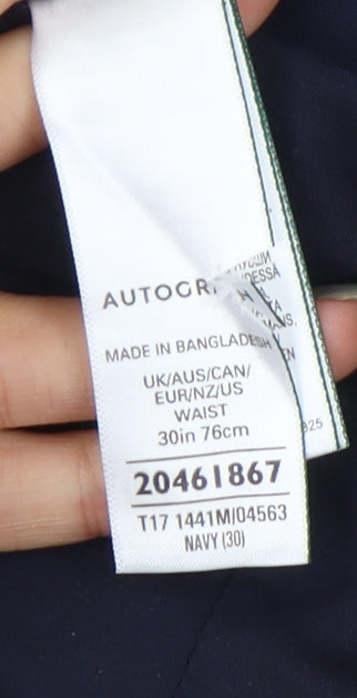 Marks and Spencer Men's Blue Chino Shorts M