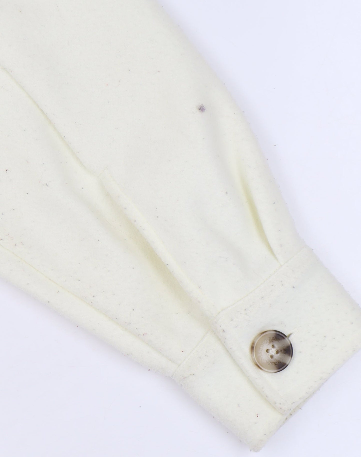 U.S. Polo Assn. Women's White Jacket Size L Collared Casual