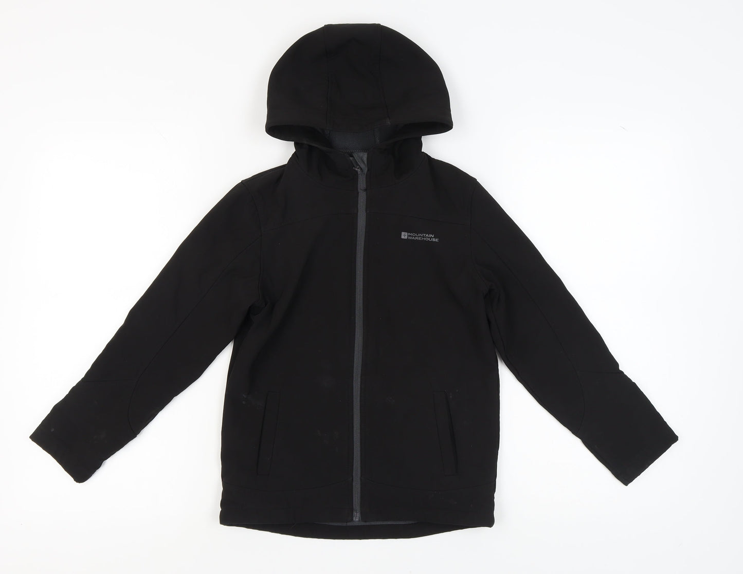 Mountain Warehouse Boys Black Mid-Length Jacket 9-10 Yrs