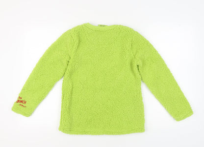 The Grinch Girls Green Fleece Pyjama Top 11-12 Years