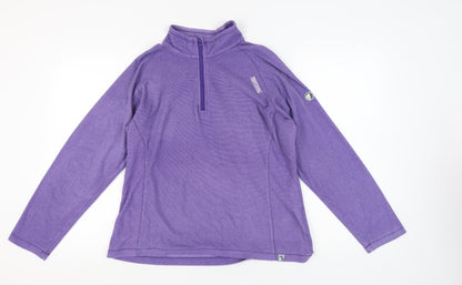 Regatta Women's Purple Pullover Sweatshirt - Size 16