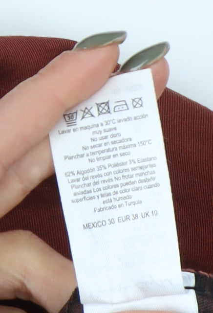 Phase Eight Women's Brown Skinny Trousers Size 10