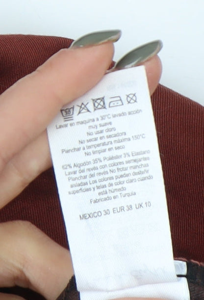 Phase Eight Women's Brown Skinny Trousers Size 10