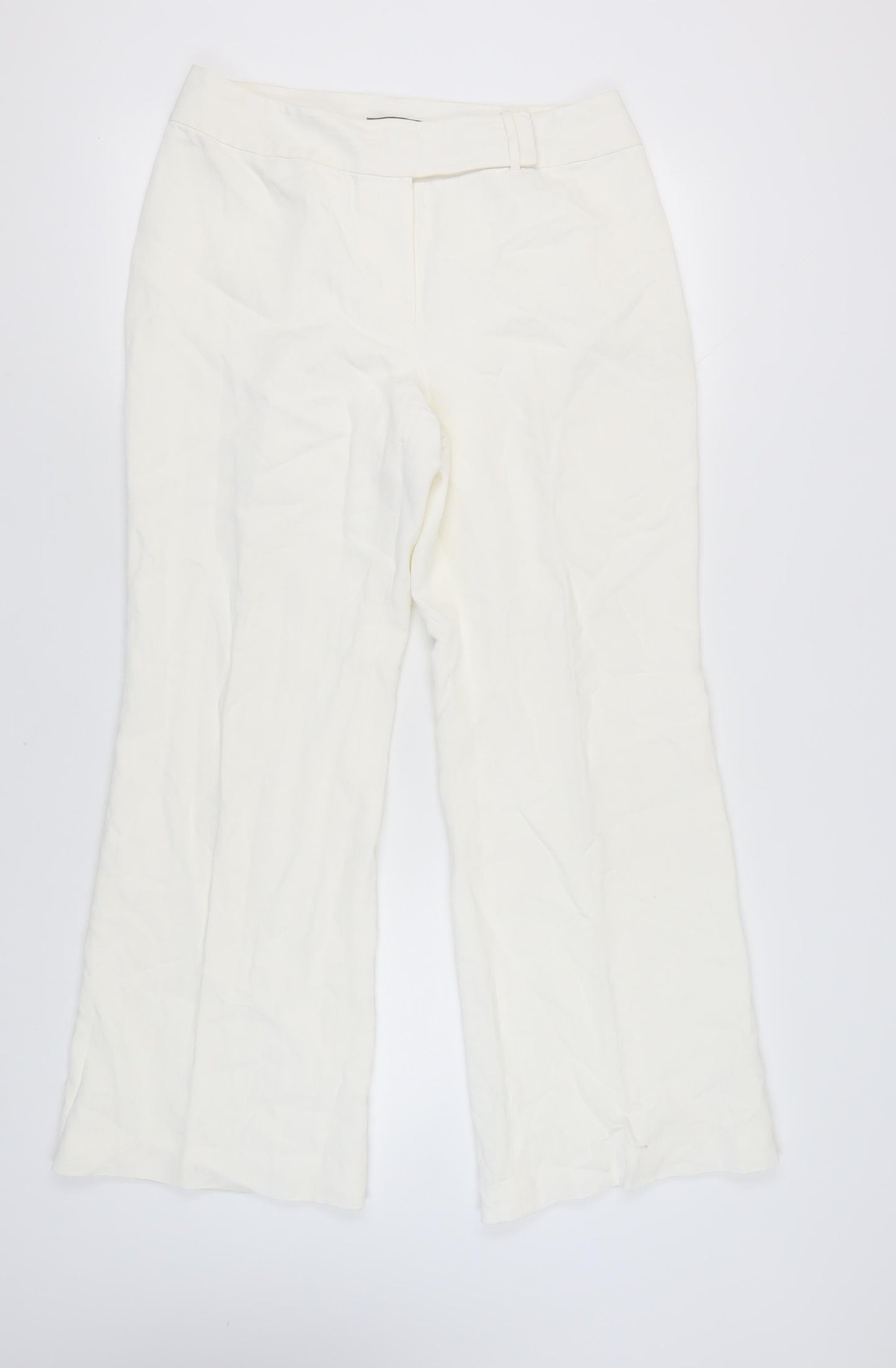 Ann Taylor Women's Ivory Trousers Size 12