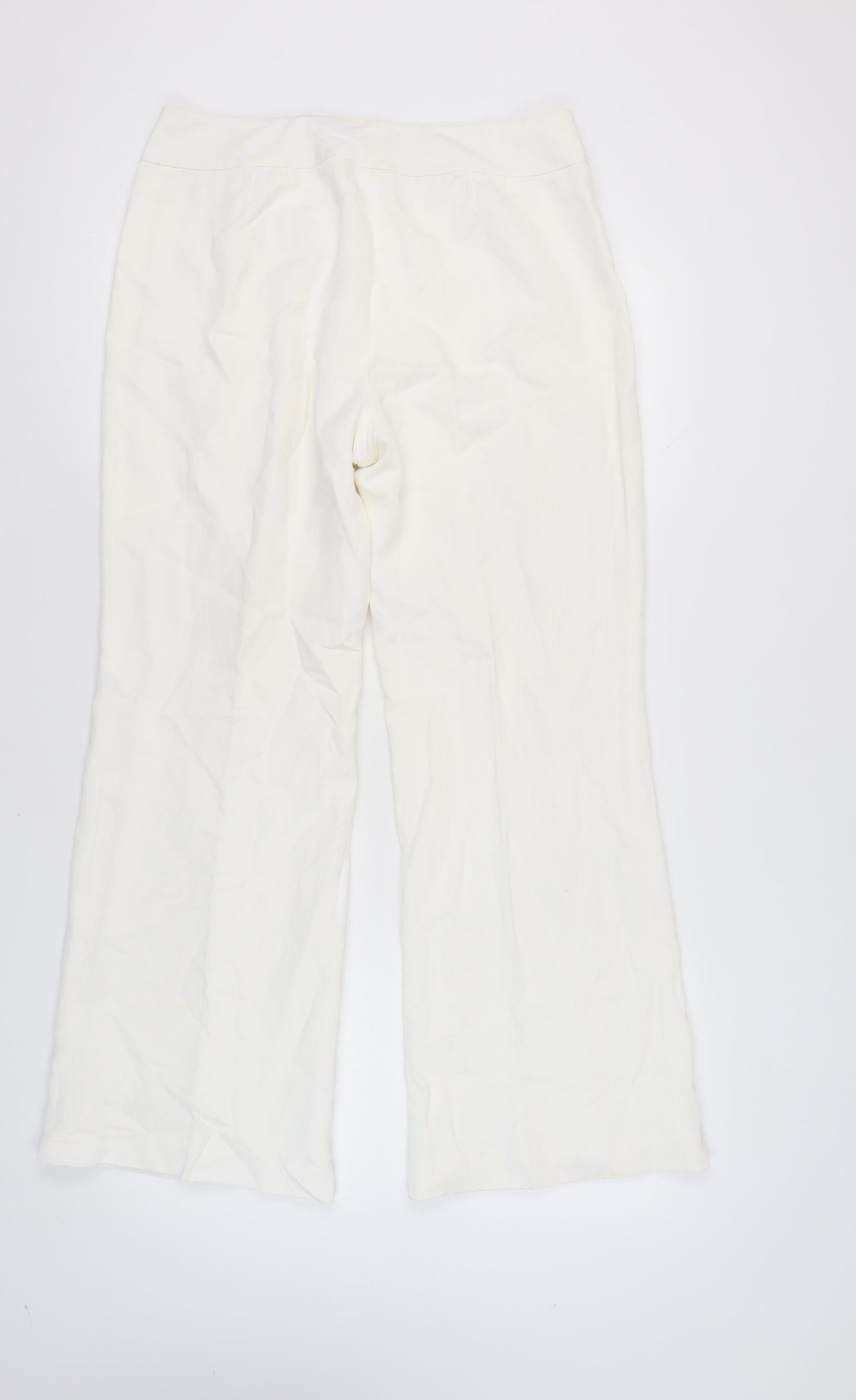 Ann Taylor Women's Ivory Trousers Size 12