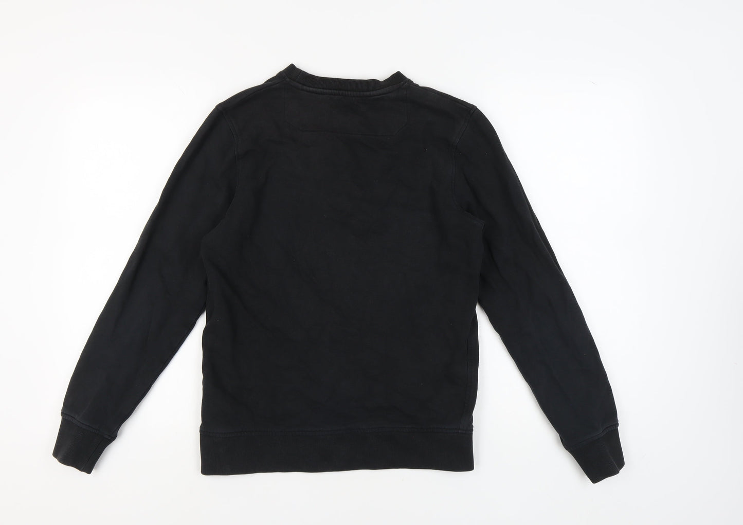 Mens UK Size S JACK & JONES Black Pullover Sweatshirt