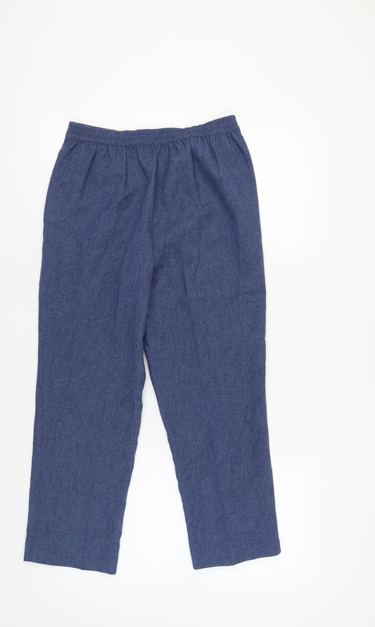 Womens UK Size 10 Honor Millburn Classic Fit  Blue Trousers