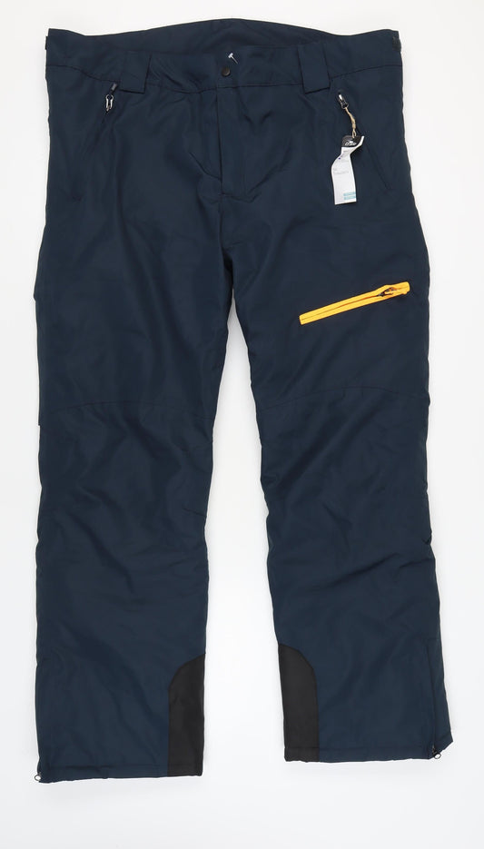 Crane Men's Blue XL Ski Snow Pants Waterproof