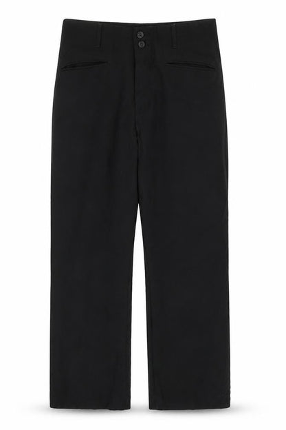 Mens UK Size 38 William Hunt Savile Row  Formal Black Trousers