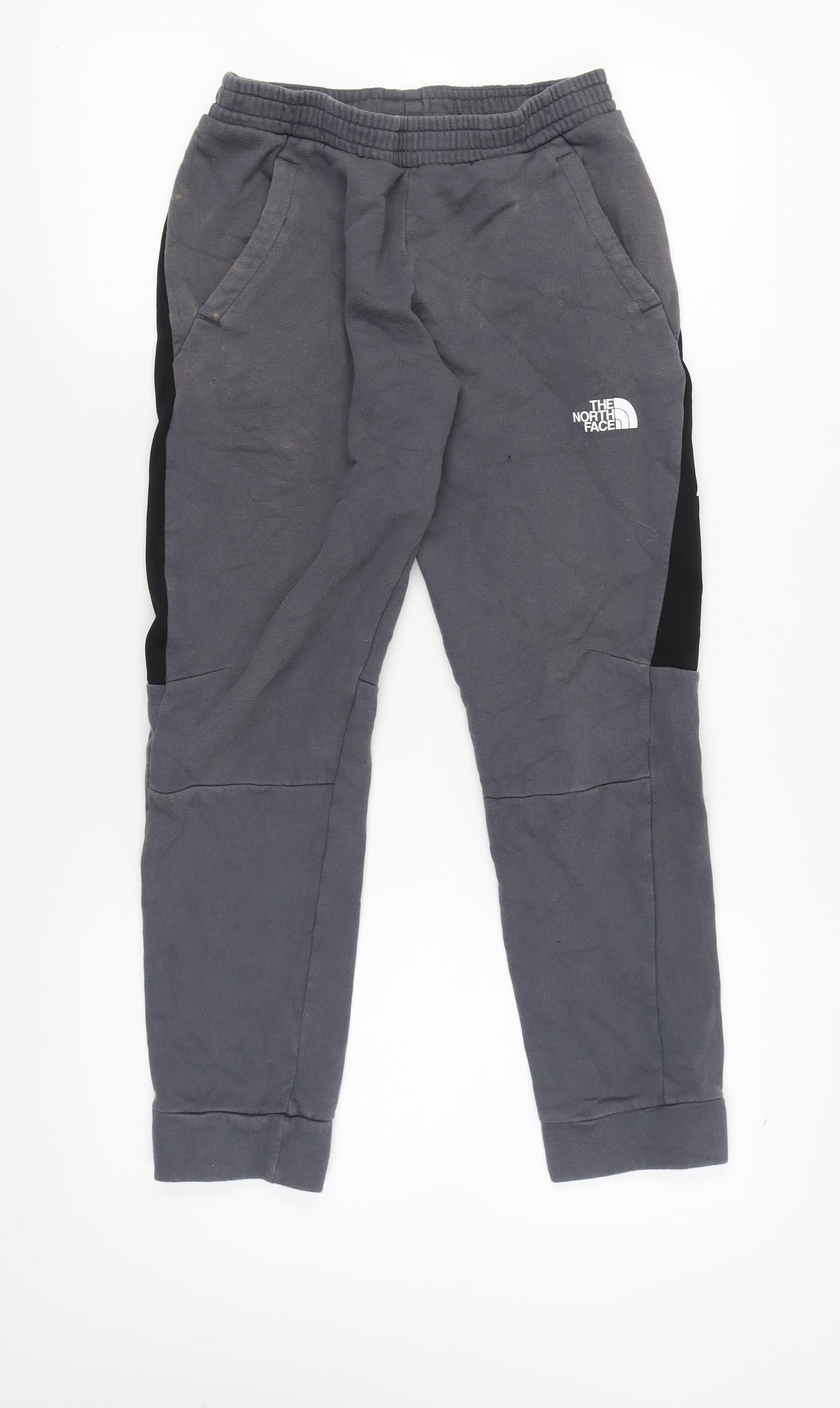 The North Face Boys Grey Joggers M - Casual Comfort