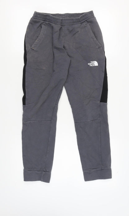 The North Face Boys Grey Joggers M - Casual Comfort