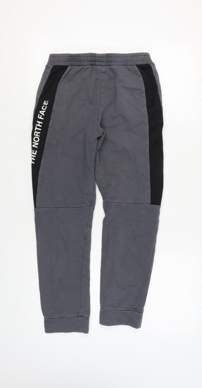 The North Face Boys Grey Joggers M - Casual Comfort