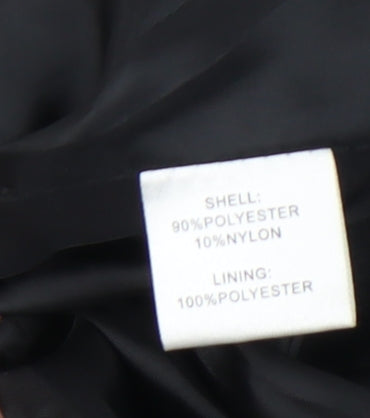 Under Wraps Women's Black Overcoat Size 16