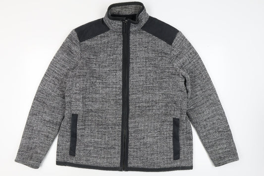 Mens UK Size XL Marks and Spencer Grey Basic Jacket