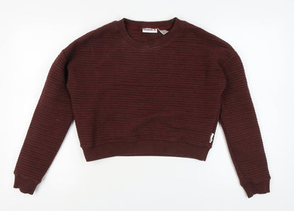 Reebok Women's Red Pullover Sweatshirt Size 12