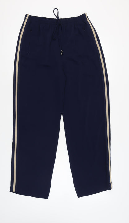 FARHI Women's Blue Jogger Trousers, Size 12