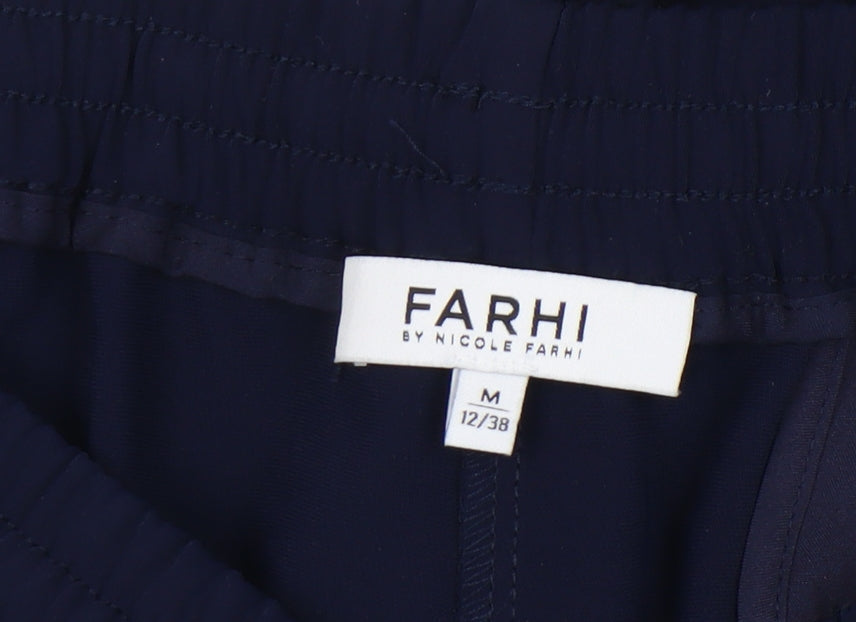 FARHI Women's Blue Jogger Trousers, Size 12