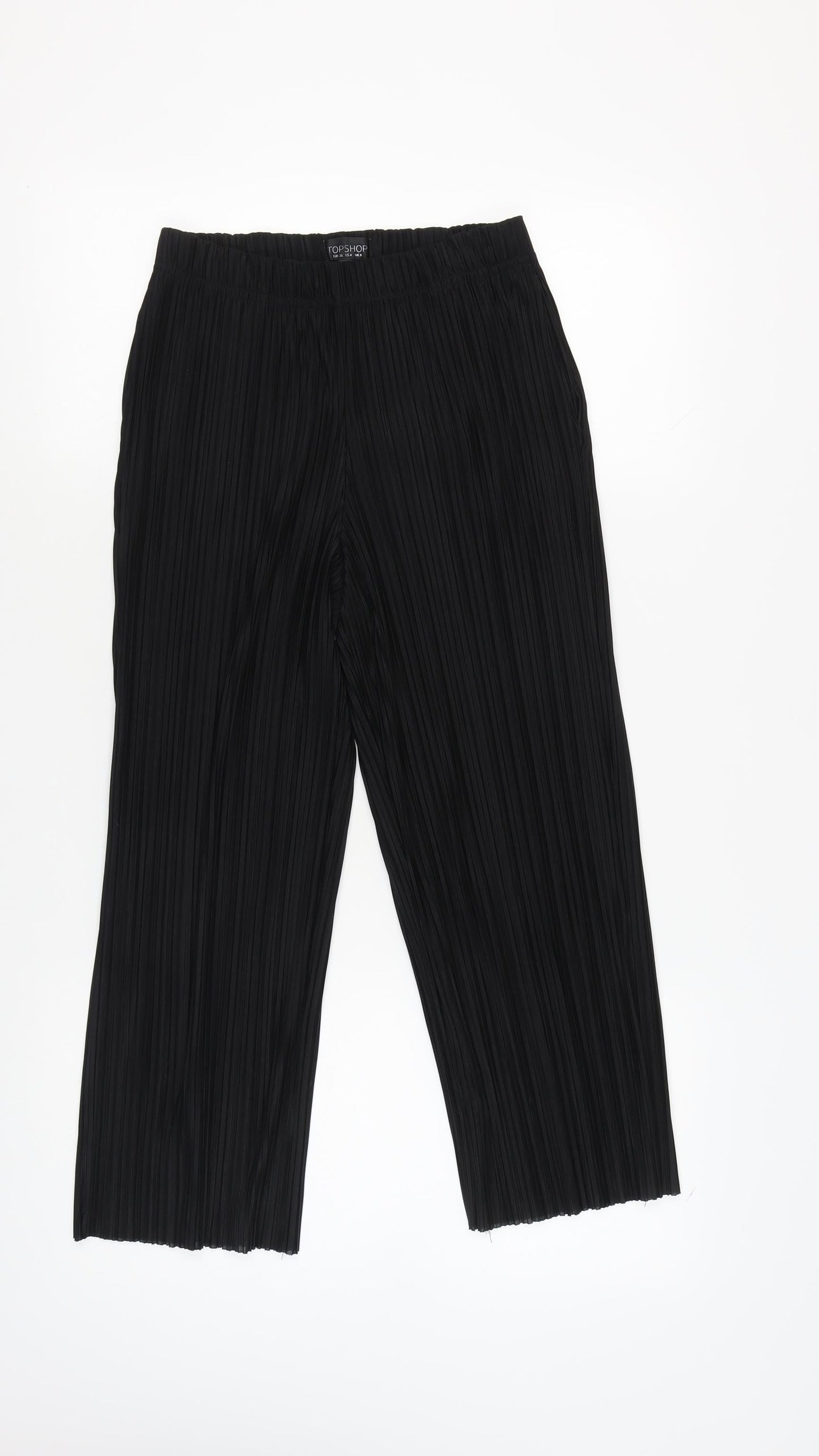Topshop Women's Black Trousers Size 8