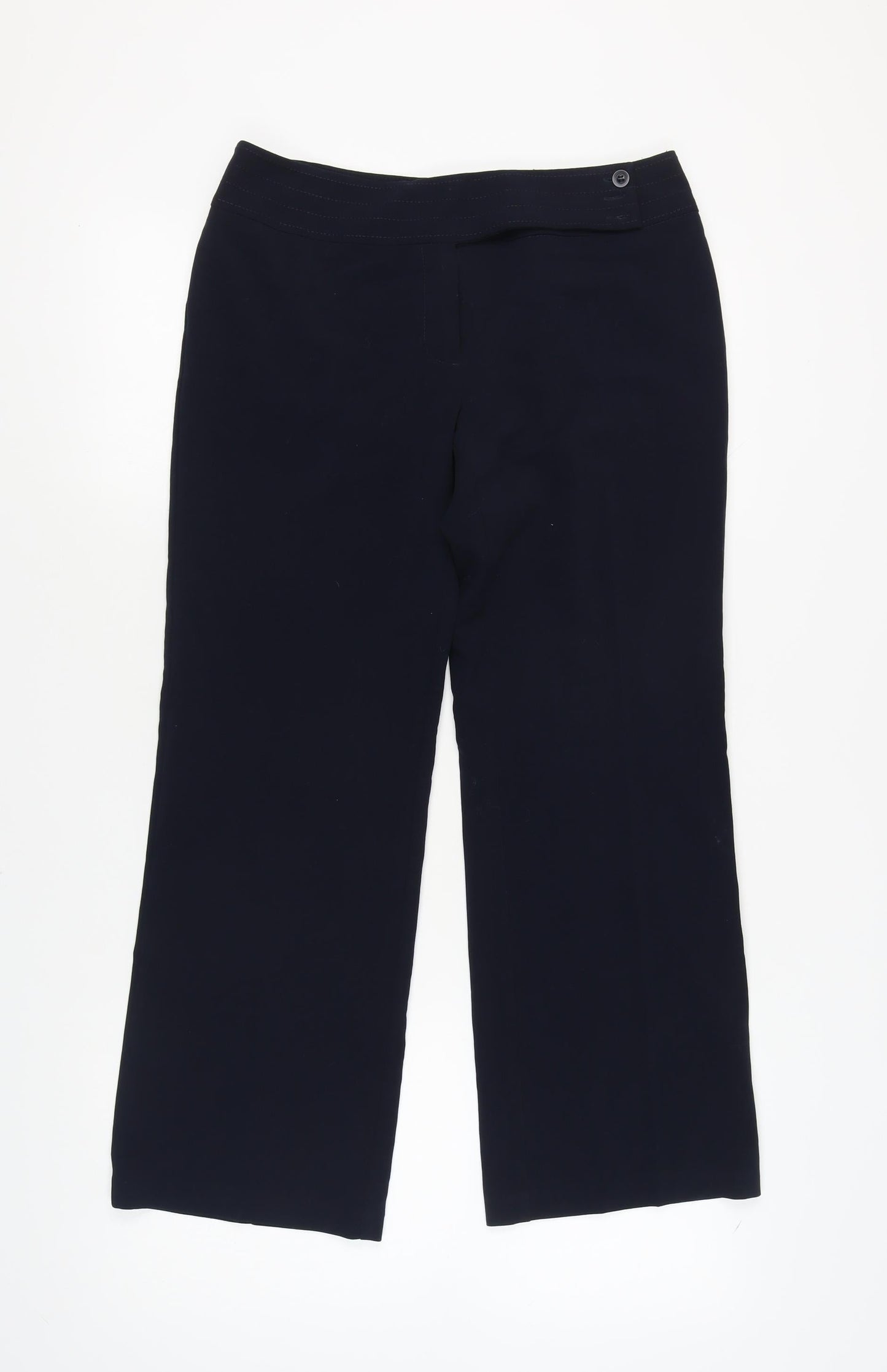 Womens UK Size 12 Marks and Spencer   Blue Trousers