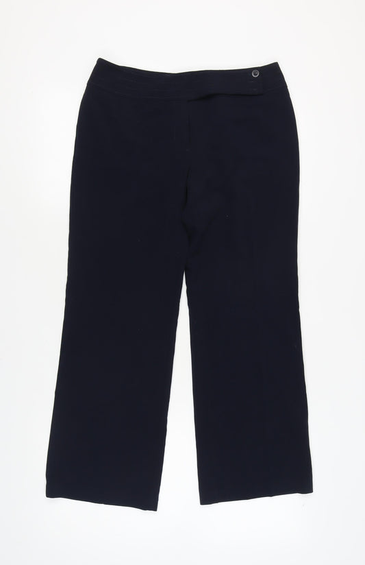 Womens UK Size 12 Marks and Spencer   Blue Trousers