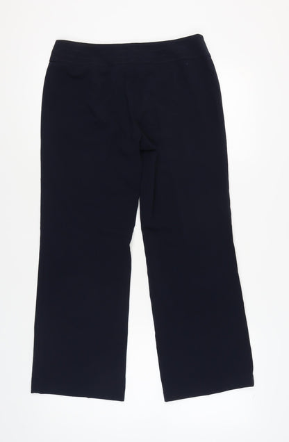Womens UK Size 12 Marks and Spencer   Blue Trousers