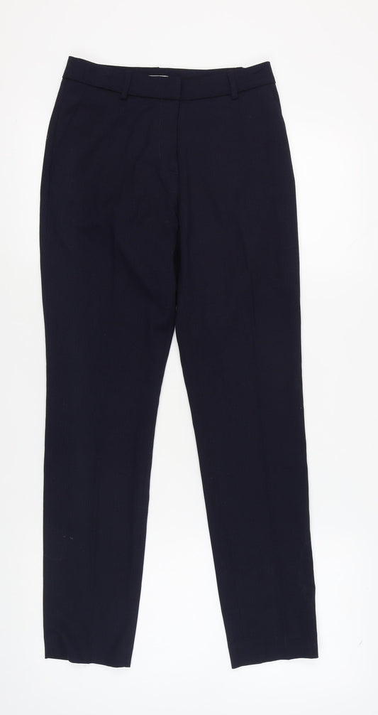 Womens UK Size 6 H&M Slim Fit Business Workwear Black Trousers