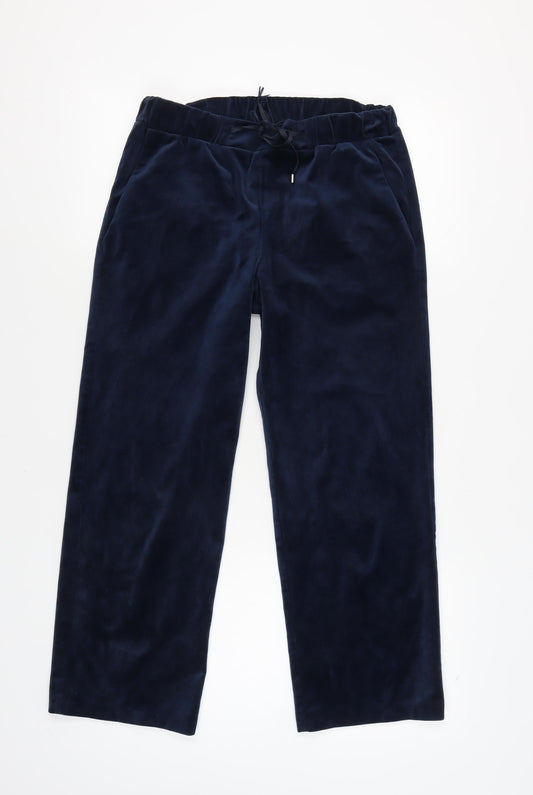 Great Plains Women's Blue Jogger Trousers Size 8