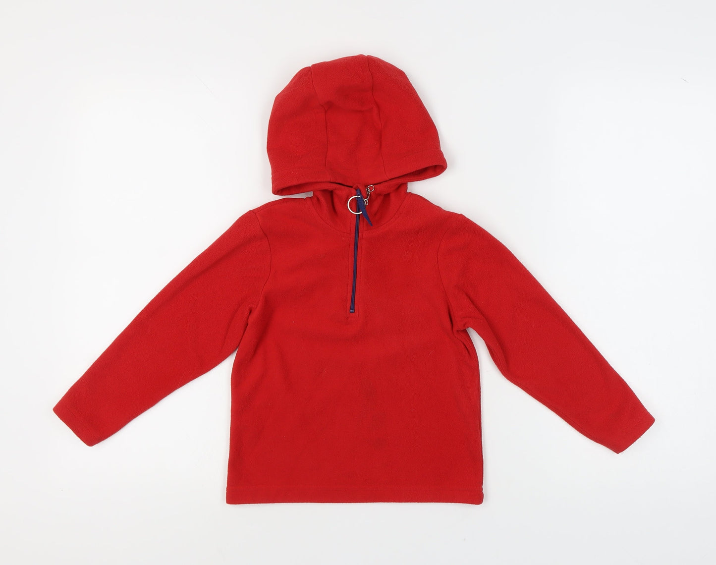 Mountain Warehouse Girls Red Fleece Hoodie 5-6 Years