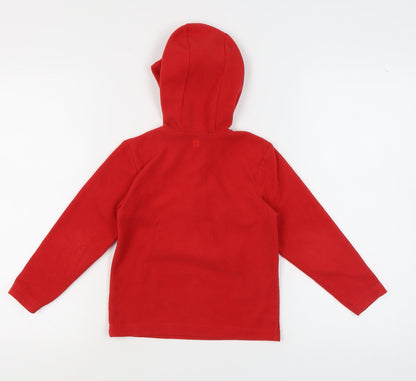 Mountain Warehouse Girls Red Fleece Hoodie 5-6 Years